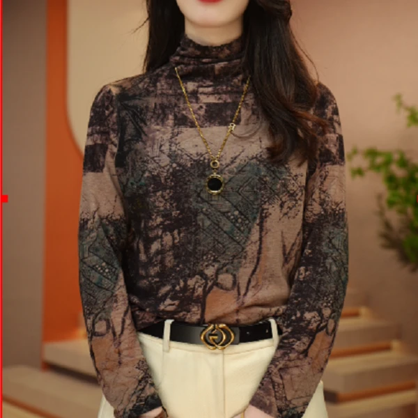 高弹高密冬季打底可外穿显瘦遮肉百搭弹力上衣RGMY9111#