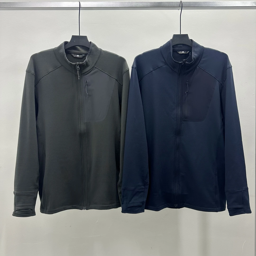 春秋冬保暖运动户外Delta Jacket透气男子休闲商务立领抓绒衫