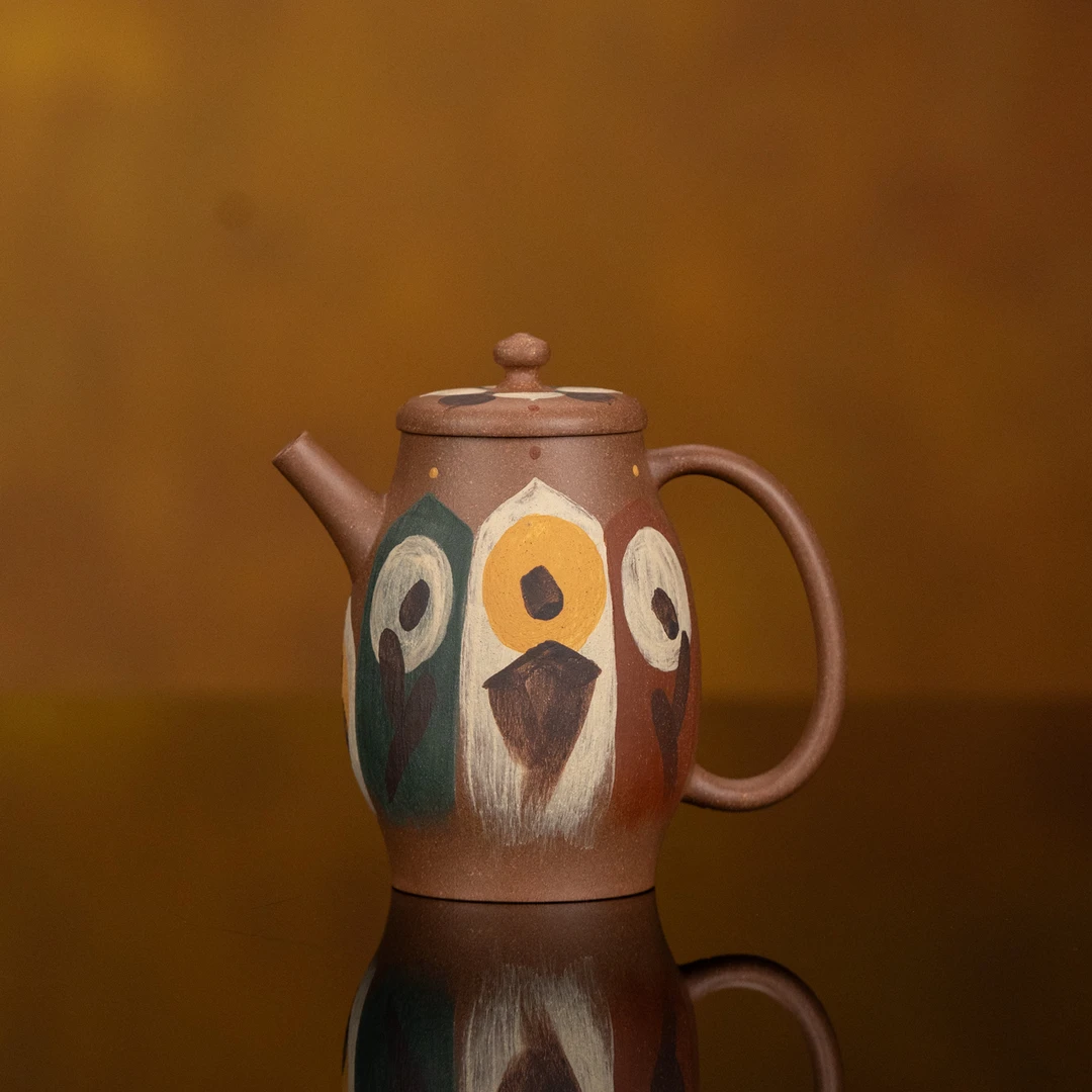 【利贞l一眼千年】原矿段泥 约160cc 手工制 宜兴紫砂壶 家用SSZS