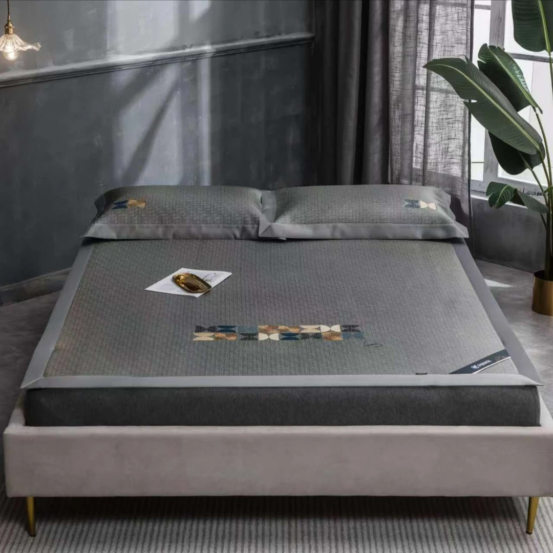 风韵【新艾格之梦】高端艾草冰丝席夏季凉感透气可水洗春夏舒适清凉