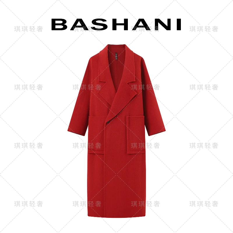 【周周专属】2024年新款欧版斗篷大衣宽松廓形羊毛大衣定制气质长款