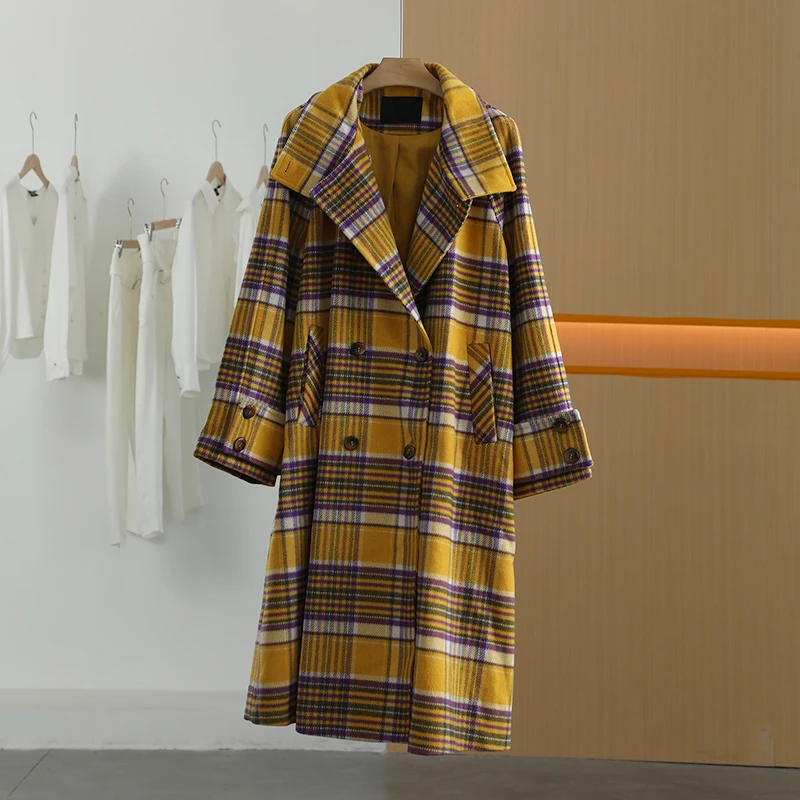 【唐长老自营】货号5521女装冬新款休闲毛呢外套M