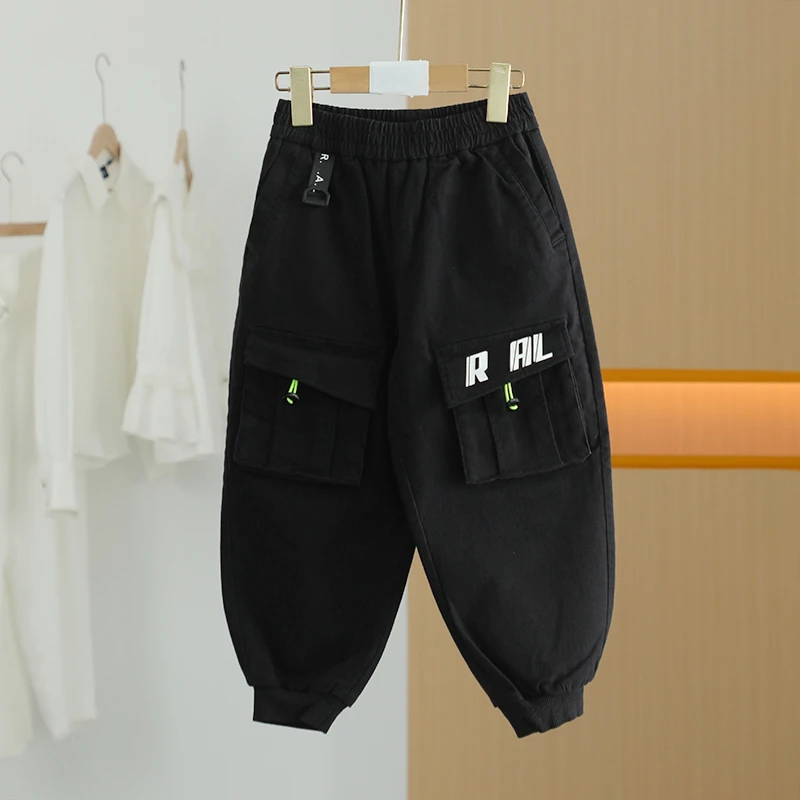 【唐长老自营】货号98855童装春秋新款束脚百搭休闲裤YTZ