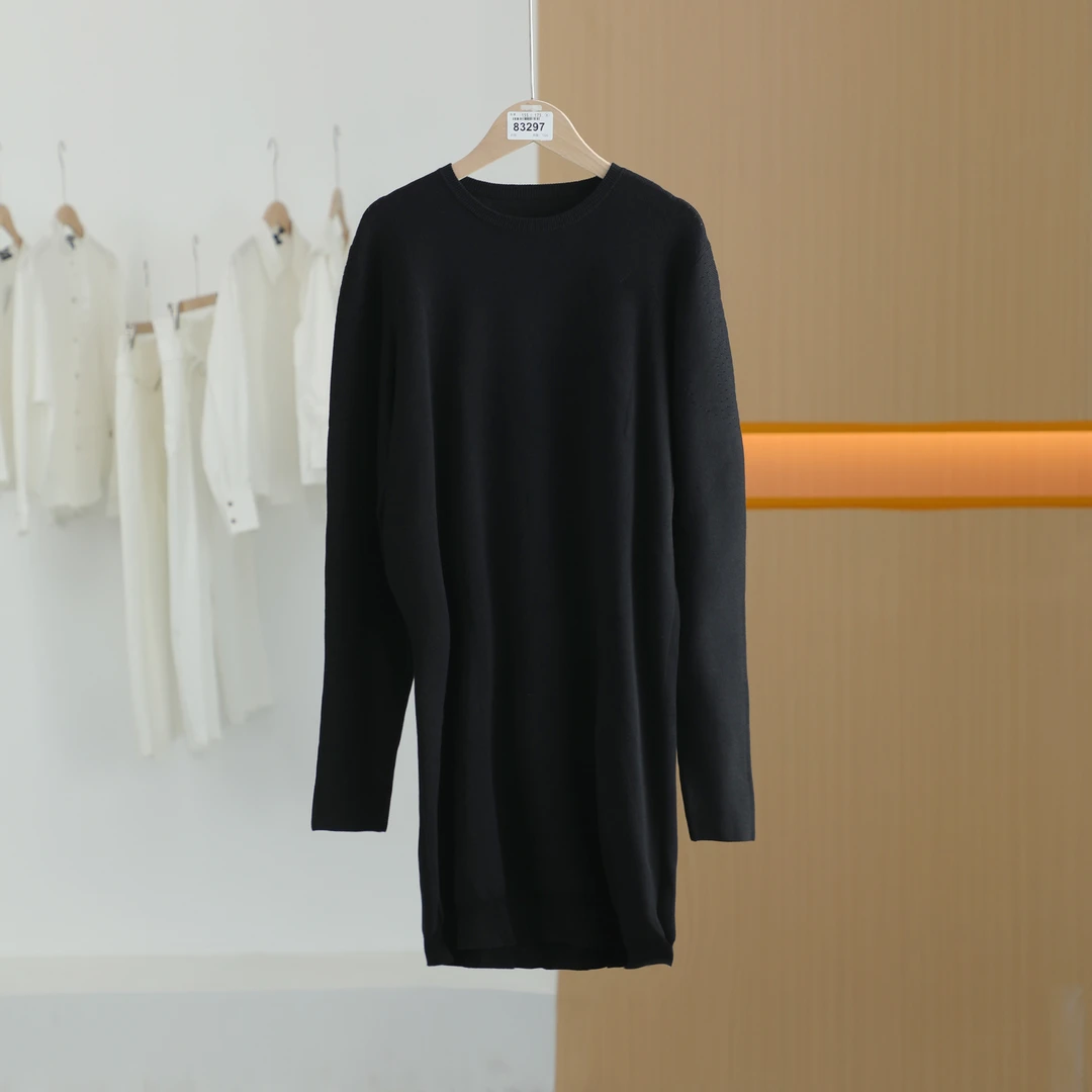 【唐长老自营】货号83297女装新款长袖毛衫连衣裙J