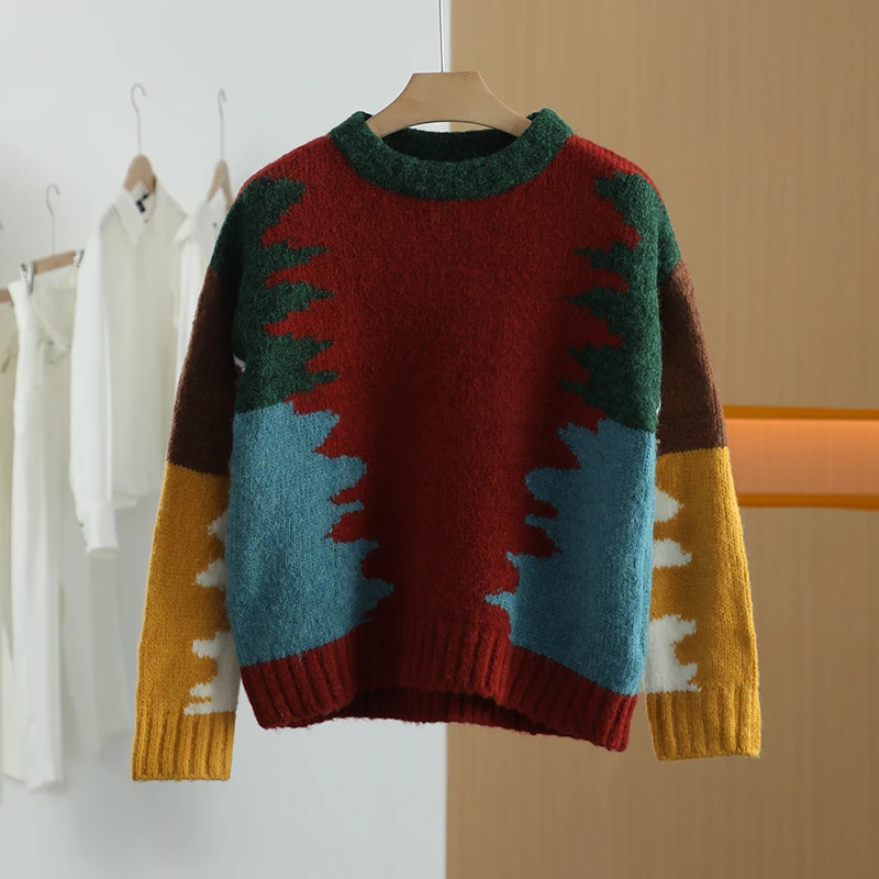 【唐长老自营】货号MA0025女装冬新款休闲毛衫MSL