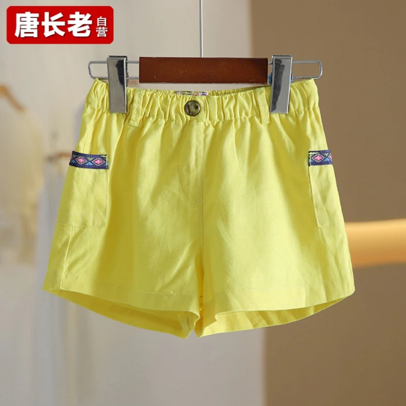 【唐长老自营】9779童装休闲洋气外穿薄款中性宽松舒适清爽短裤
