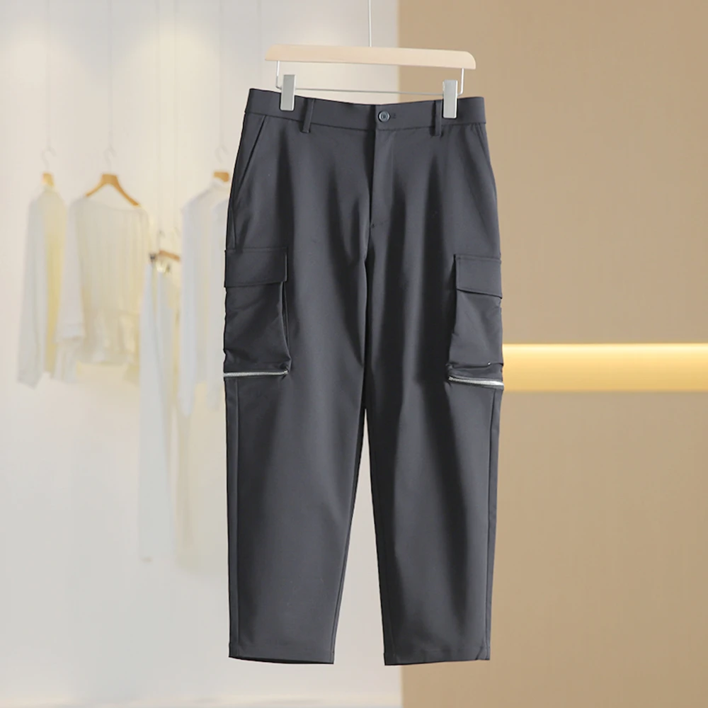 【唐长老自营】货号27869男装新款梭织九分裤OSL71-70