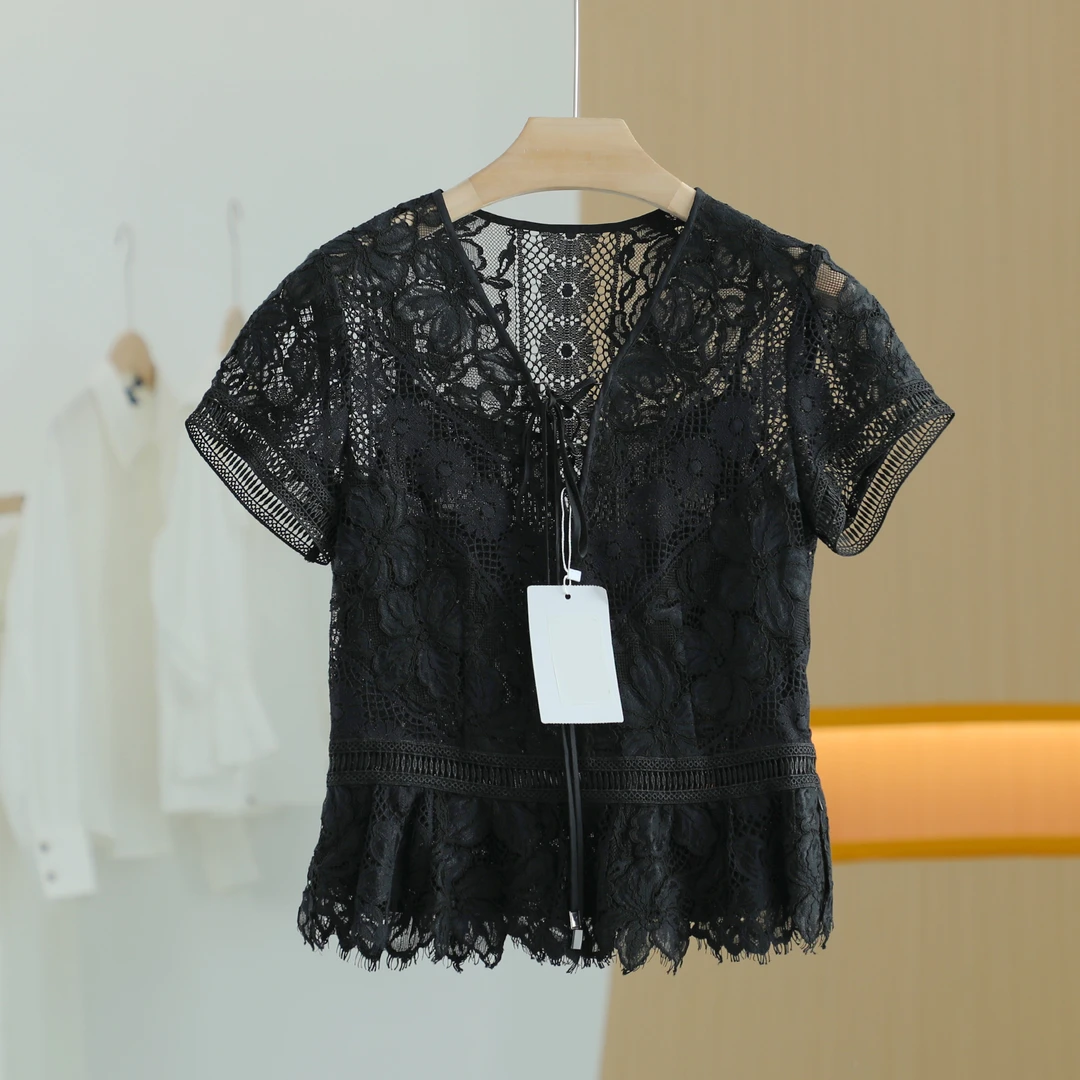 【唐长老自营】货号17955女装新款蕾丝衫HBL42-80