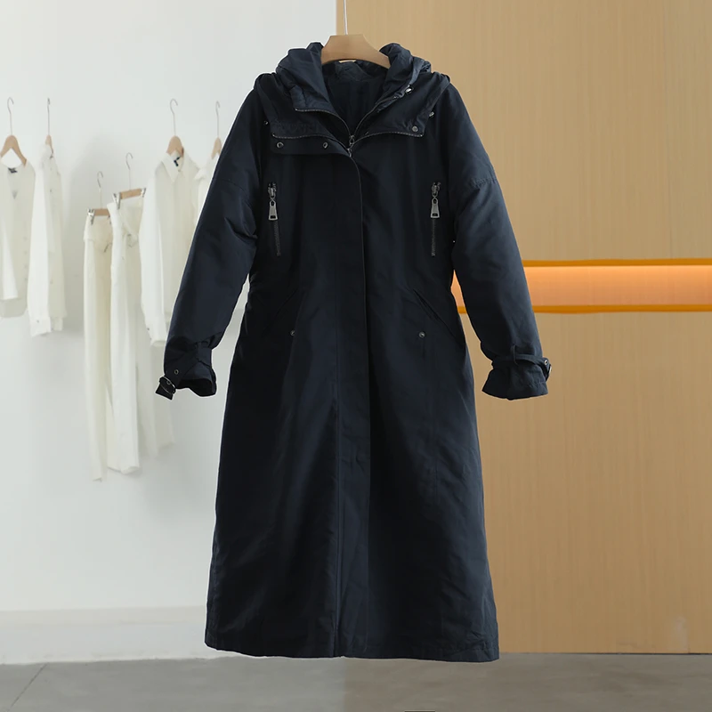 【唐长老自营】货号5060女装冬新款简约休闲羽绒服M