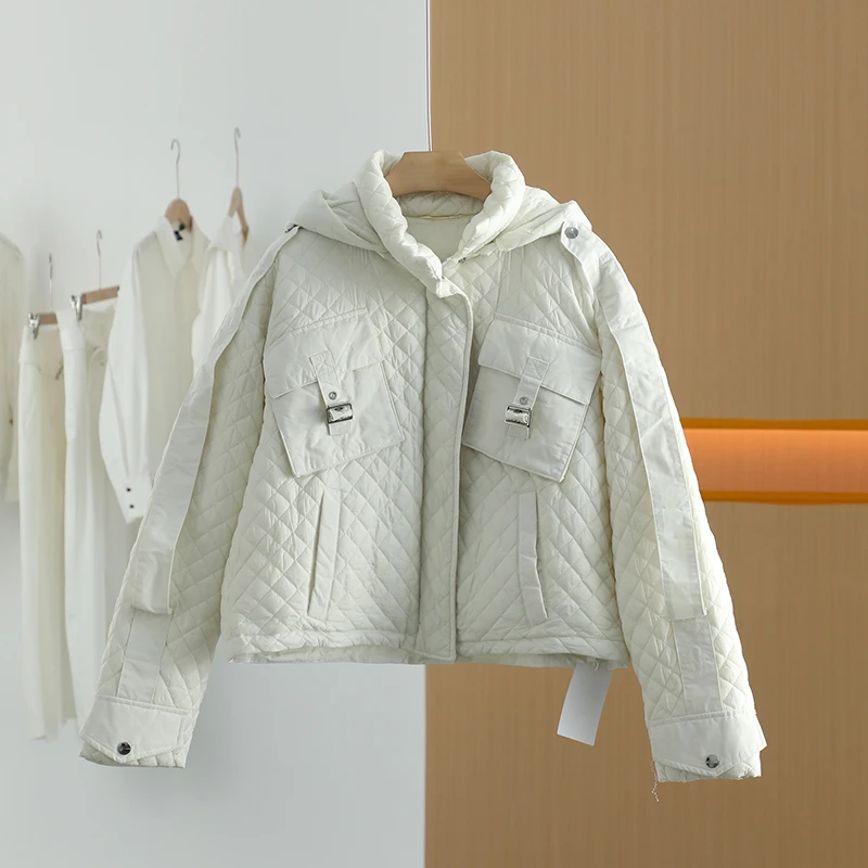 【唐长老自营】货号H0973冬新款纯色简约羽绒服H