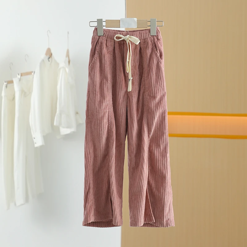 【唐长老自营】货号48599童装春秋新款直筒开叉休闲裤T-M