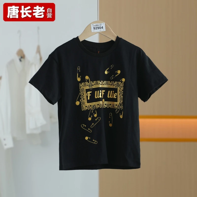 【唐长老自营】货号92904童装新款假两件t恤FLT32-02