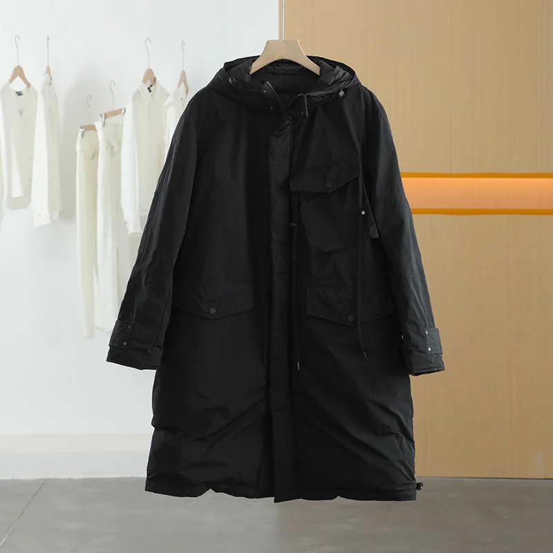 【唐长老自营】货号13494男装冬新款长款羽绒服J