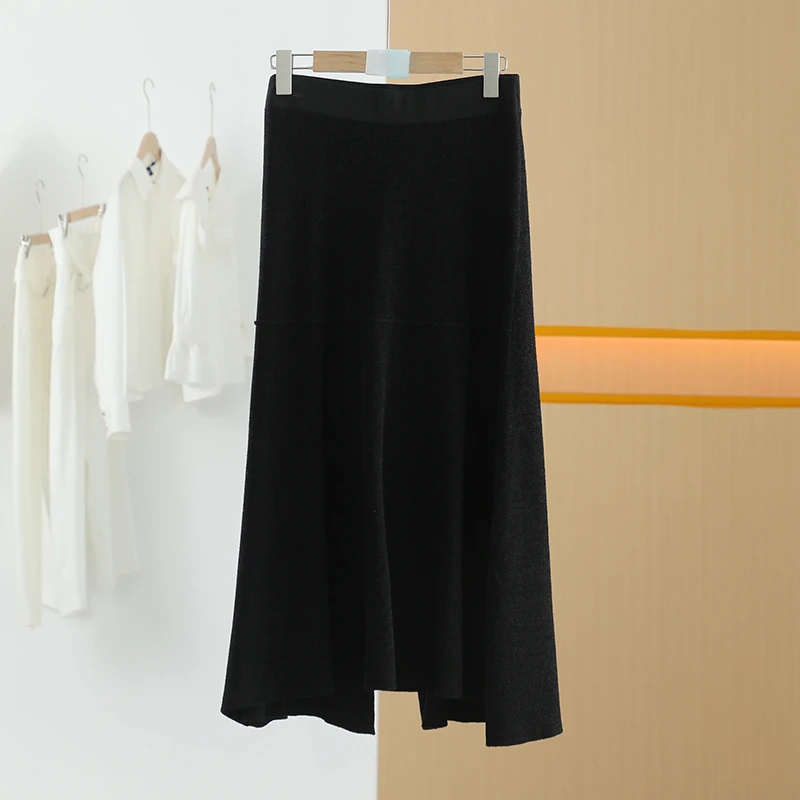 【唐长老自营】货号4574女装春秋新款简约休闲半裙M