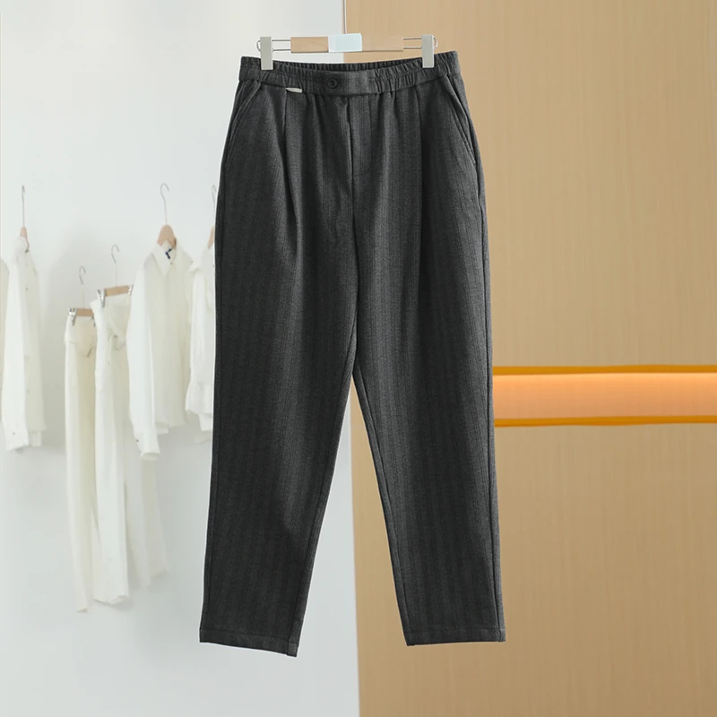 【唐长老自营】货号G0136男装冬新款加绒休闲裤G