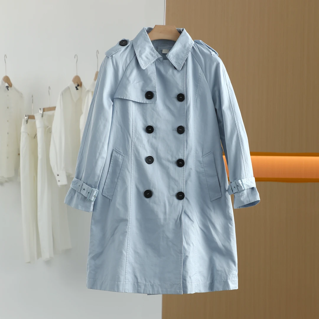 【唐长老自营】货号90724女装新款女风衣A42-80