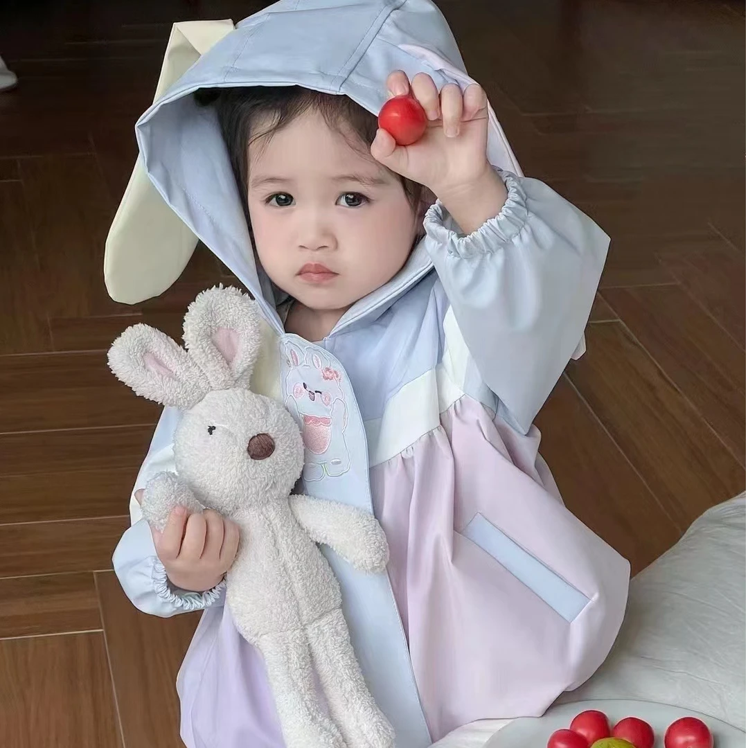 秋季拼接拼色二棉衣