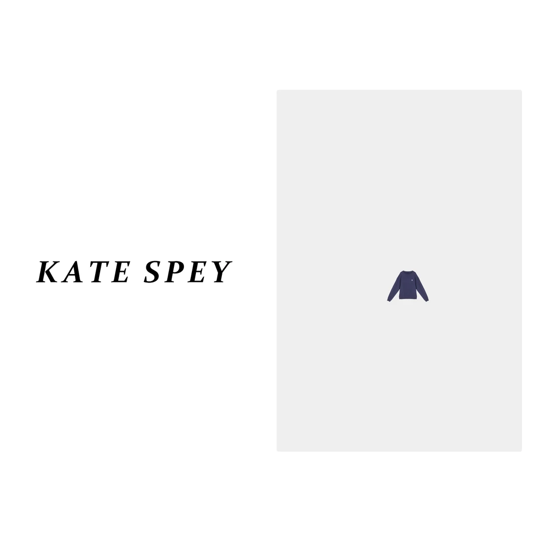 凯特丝蓓628#秋冬女士套头卫衣圆领刺绣上衣