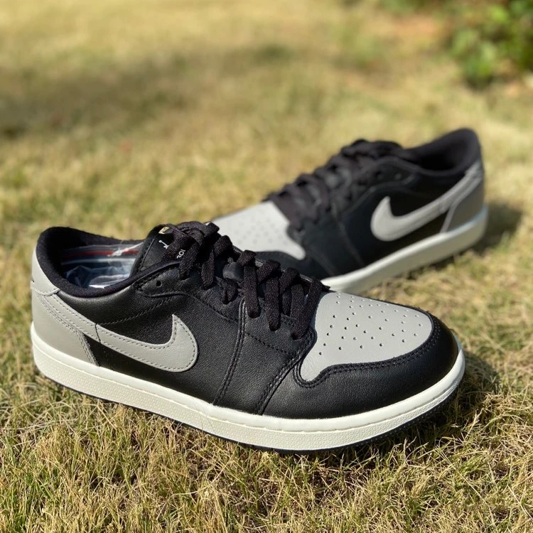 Air Jordan 1 Golf AJ1黑灰影子 男女同款 低帮篮球鞋 DD9315-001