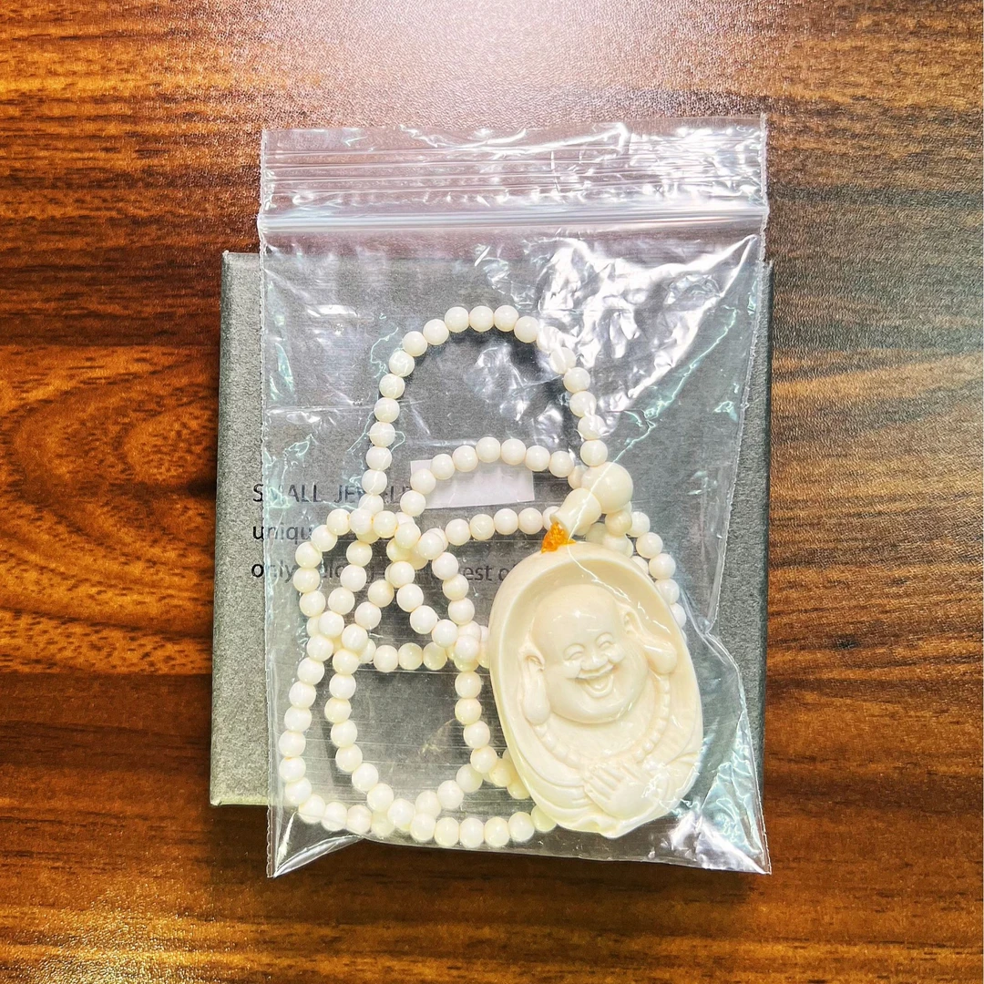 猛犸牙佛公吊坠套链