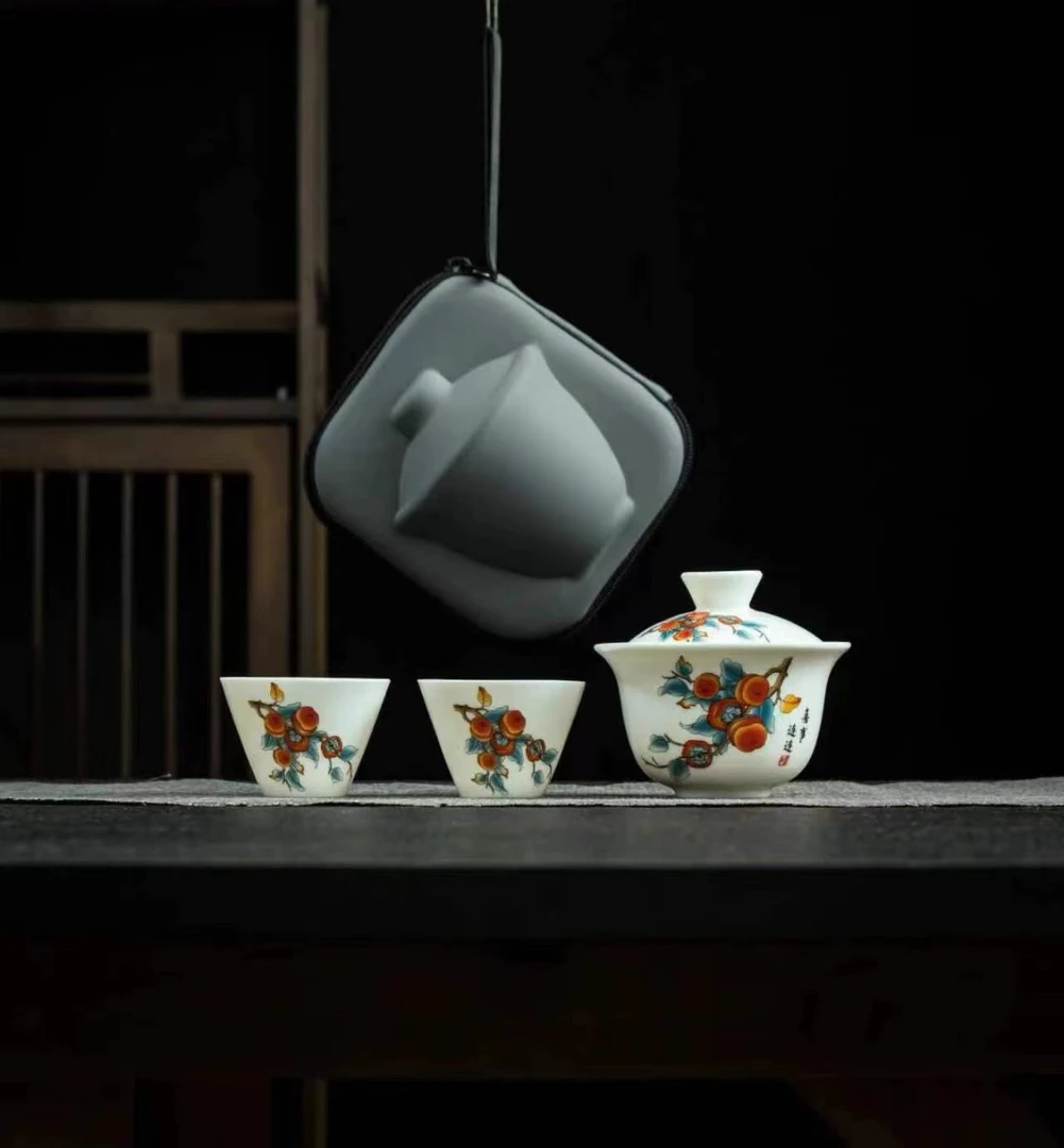 高端盖碗套装工夫泡茶杯