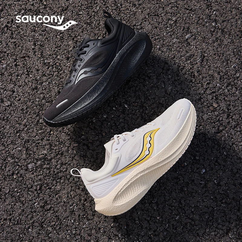 Saucony索康尼新款SURGE 澎湃3WATERPROOF防水跑鞋舒适缓震运动鞋