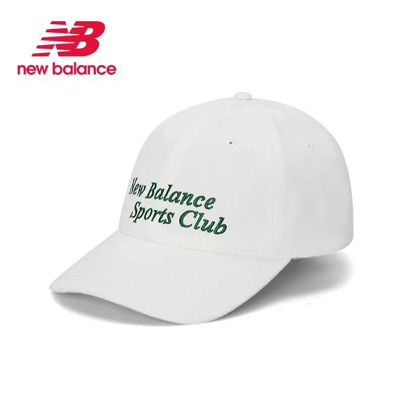 NEW BALANCE 舒适遮阳刺绣运动时尚透气户外沙滩棒球帽 LAH32404