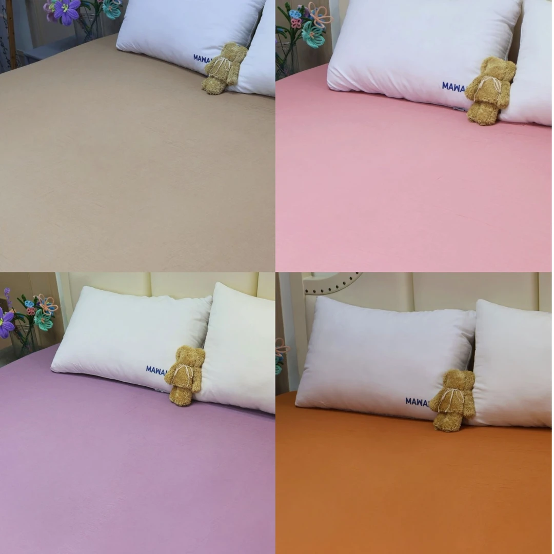 A类棉双层纱床笠