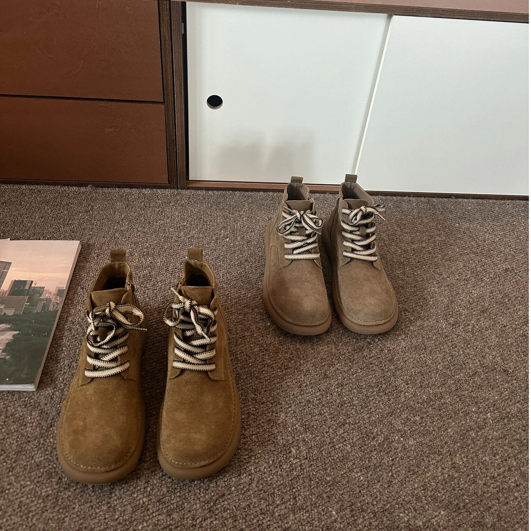 BAO/宝小姐2024秋季韩版小众潮流时尚复古百搭时装靴977