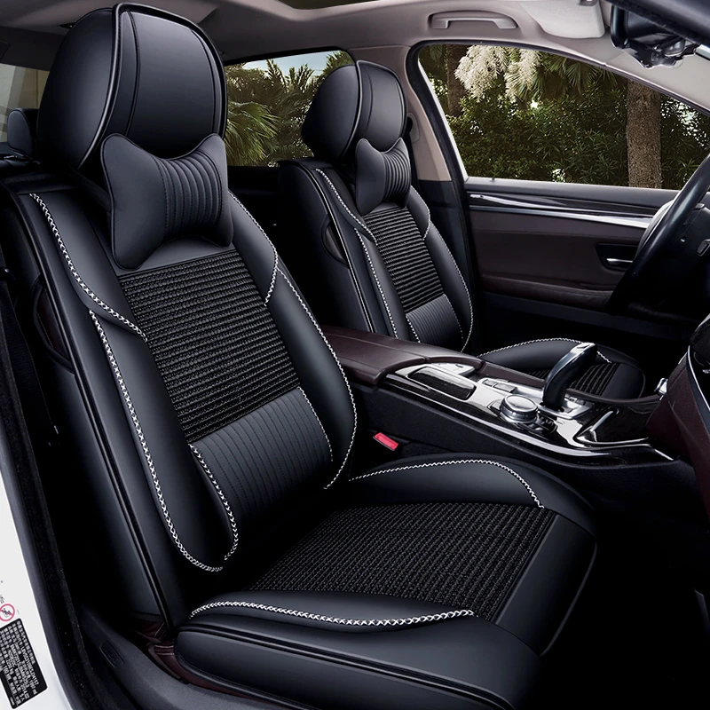 汽车坐垫新款全包围座套四季通用网红座椅套车座垫