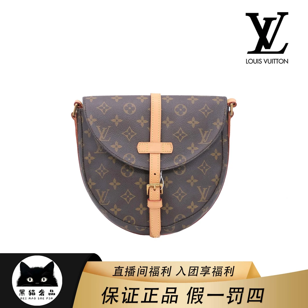 95新 LouisVuitton/路易威登 中古盾牌包/斜挎单肩包/双面/换新