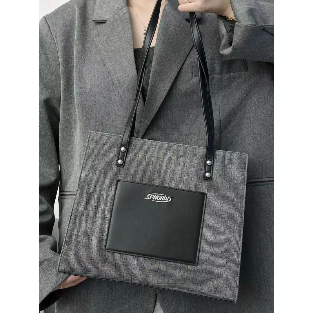 【BESTIR YOURSELF 贝思哲】新款大容量2024夏季鳄鱼纹通勤单肩包