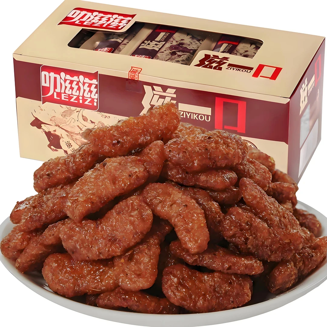 【个位数到手10包】滋一口韩式素牛肉美味小零食爆辣大豆素肉
