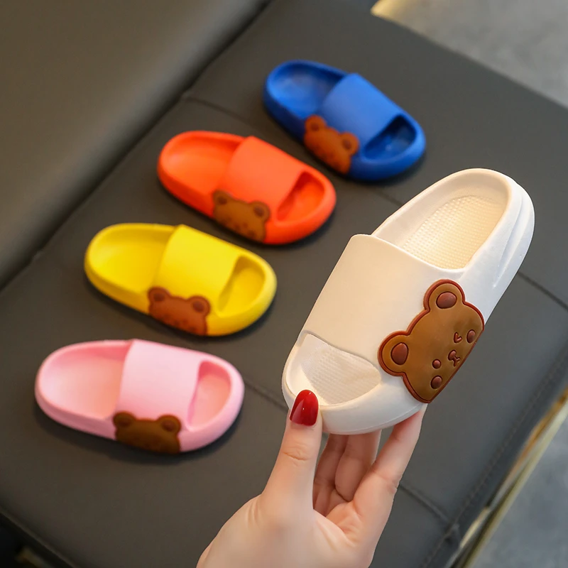 儿童小孩拖鞋夏男童女童室内浴室洗澡卡通孩子可爱家居鞋外穿沙滩