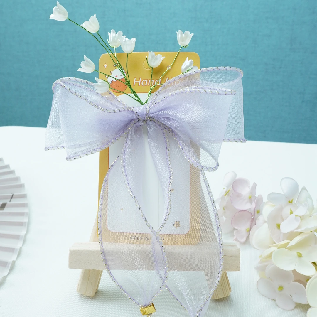 QZ-016 紫韵铃兰压夹儿童节手工女童可爱宝宝古风女孩超仙