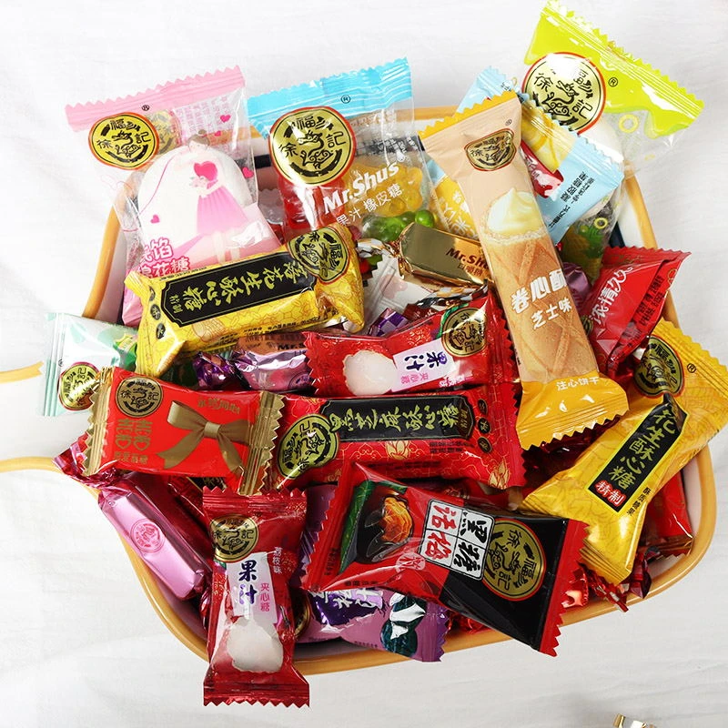 年货糖果散装酥心糖结婚喜糖批发订婚硬糖橡皮糖儿童零食礼物