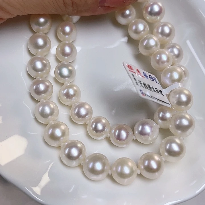 淡水珍珠颈饰银S925镶嵌