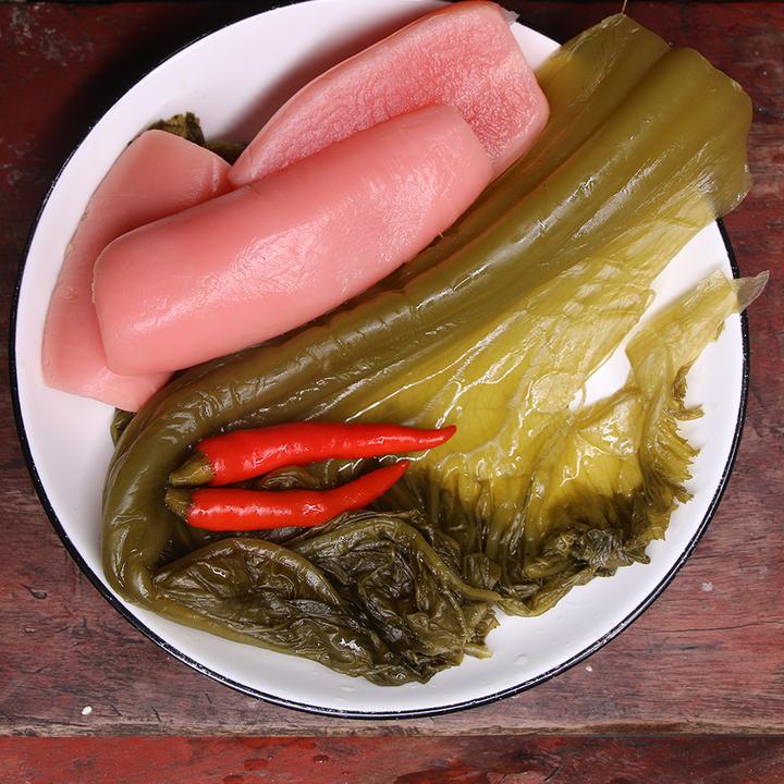 零添加老四川传统酸菜鱼料土坛子泡酸菜辣椒酸萝卜泡菜鱼料500克