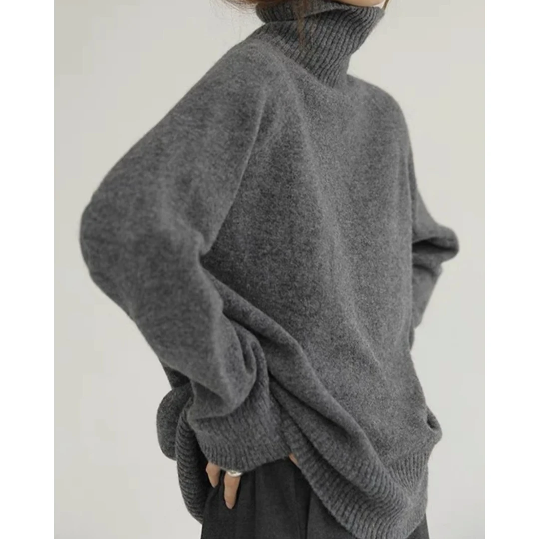 【孤品】 经典百搭针织羊绒衫女秋冬针织打底