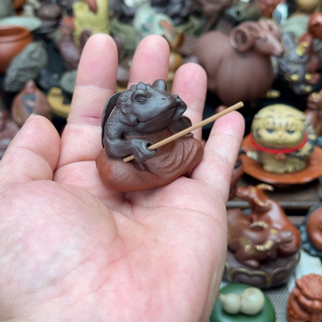 紫砂茶宠紫砂暗香