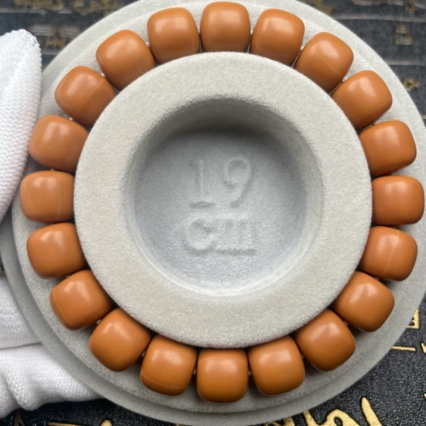 轻舟家·龙炎刑天老型珠珠极限弧全品猴头手串