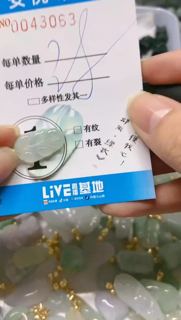 【闪购商品】翡翠颈饰未镶嵌闪购0043063