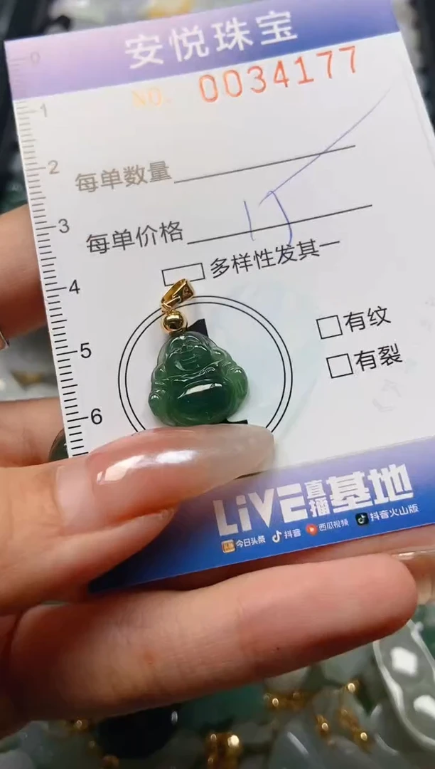 【闪购商品】翡翠颈饰未镶嵌闪购0034177
