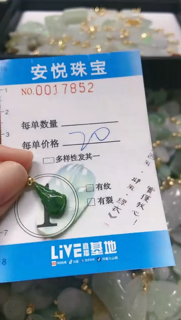 【闪购商品】翡翠颈饰未镶嵌闪购0017852