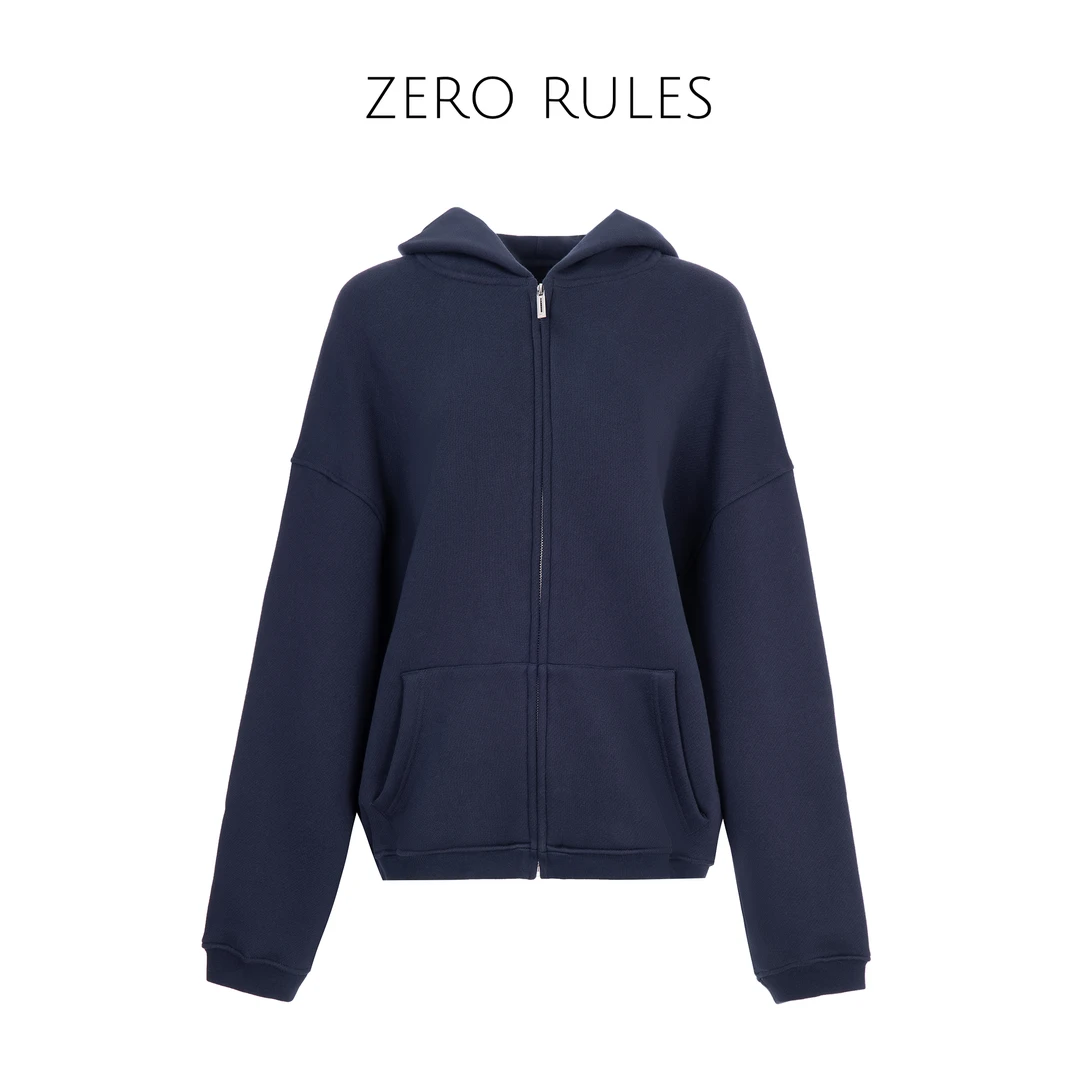 24101736【Te*厚卫衣外套】加厚一体绒 轻奢！男女同款连帽外套