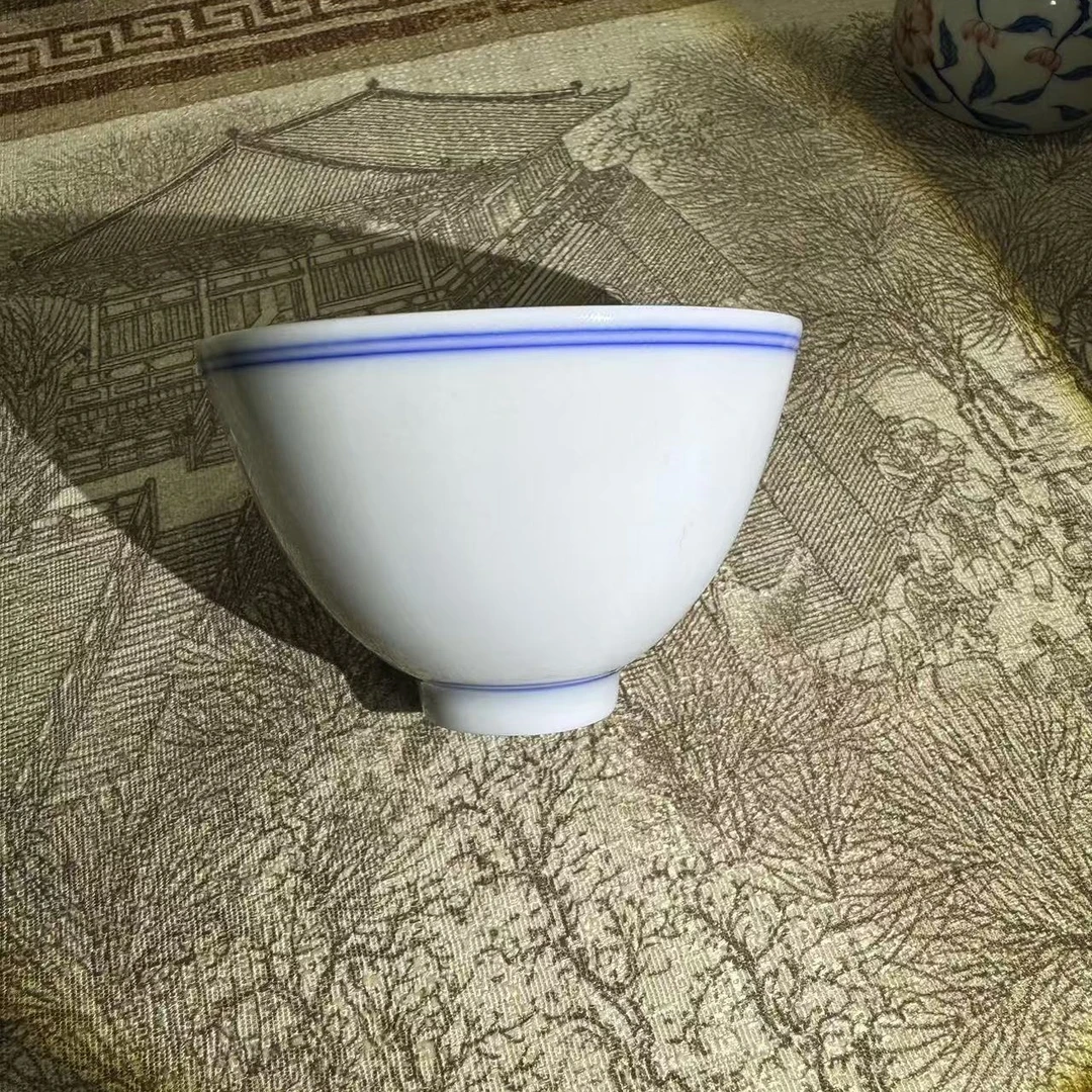 景德镇陶瓷福利鸡心杯
