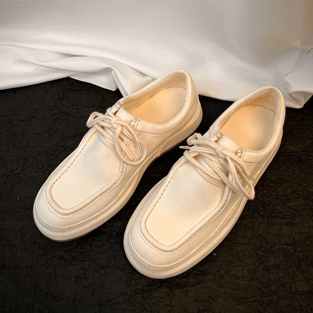 诚可成 526意大利马皮沙漠鞋 夏季休闲百搭防滑烟胶底