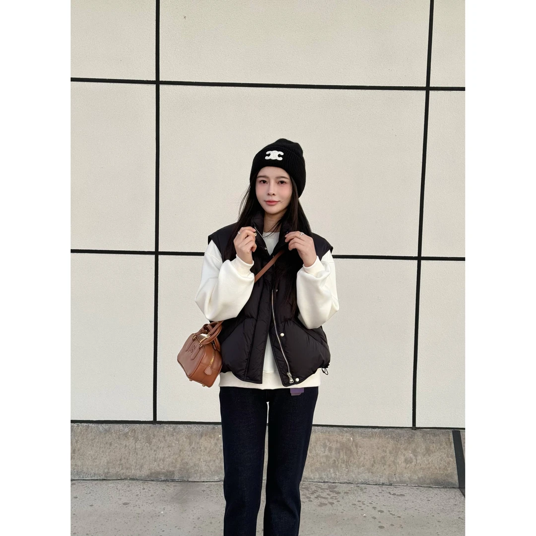 宿慕SUMU 女款马甲 11-8冬款2024新款时尚百搭马甲A16059