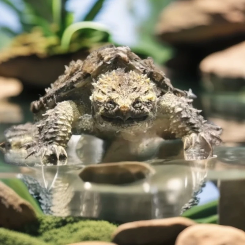 直播精选爆刺原种佛鳄龟龟苗活体宠物观赏