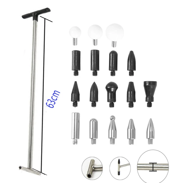 汽车汽保凹痕免钣金修复工具 90度加粗换头钩子车身免伤车漆修复